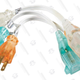 Coleman Cable 8" Extension Cord | $3 | Amazon